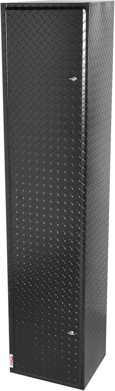 Extreme Max 5001.6441 Race Locker Storage Cabinet for Garage, Shop, Enclosed Trailer - 72" Tall, Black