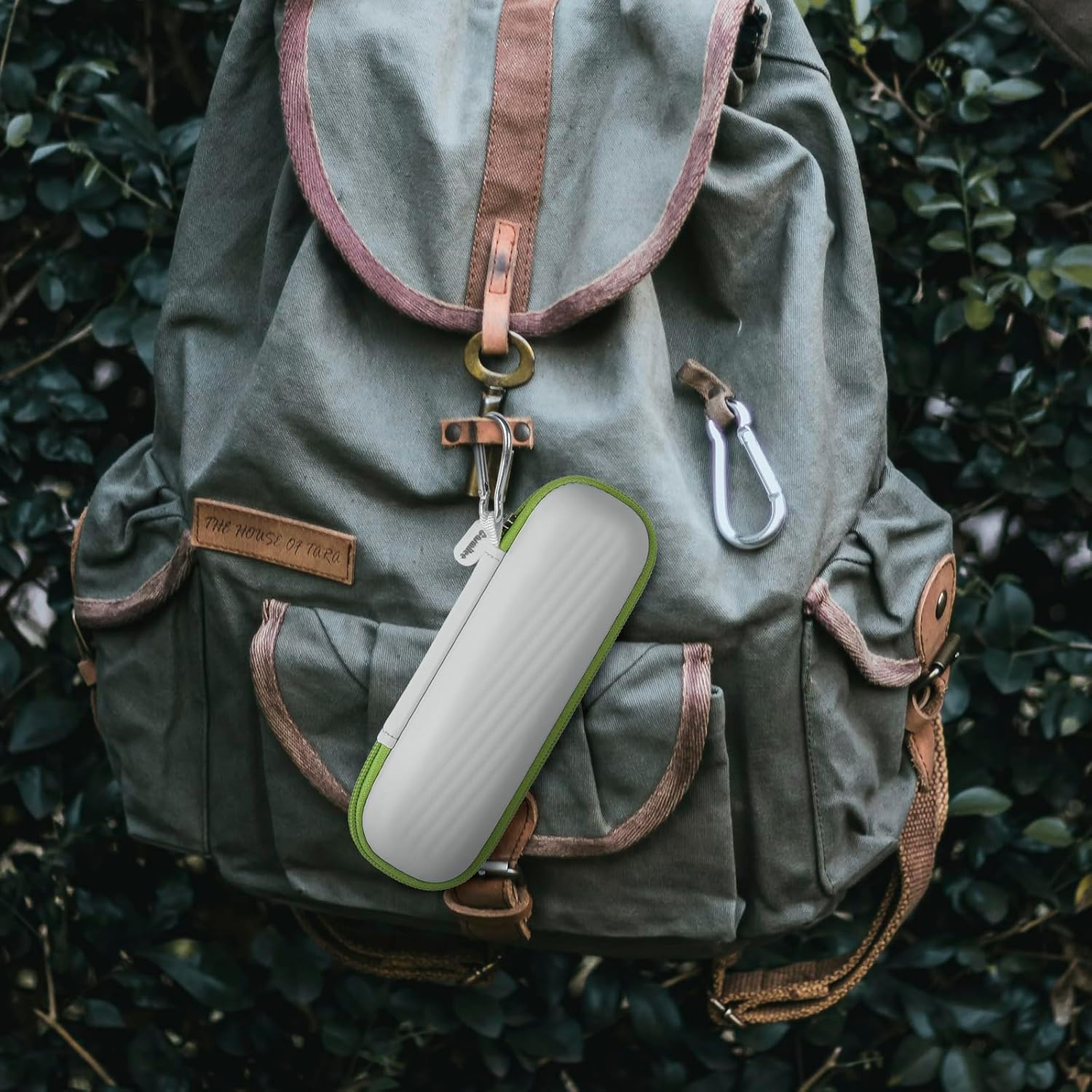 casmilee Case for Unisex Pubic & Personal Body Groomer & Trimmer QP1924, Also Fits for Gillette for Fusion5 Men’s Electric Shavers, Body Comb, Blade, USB Charging Cable Bag (Box Only) (White) - Image 5