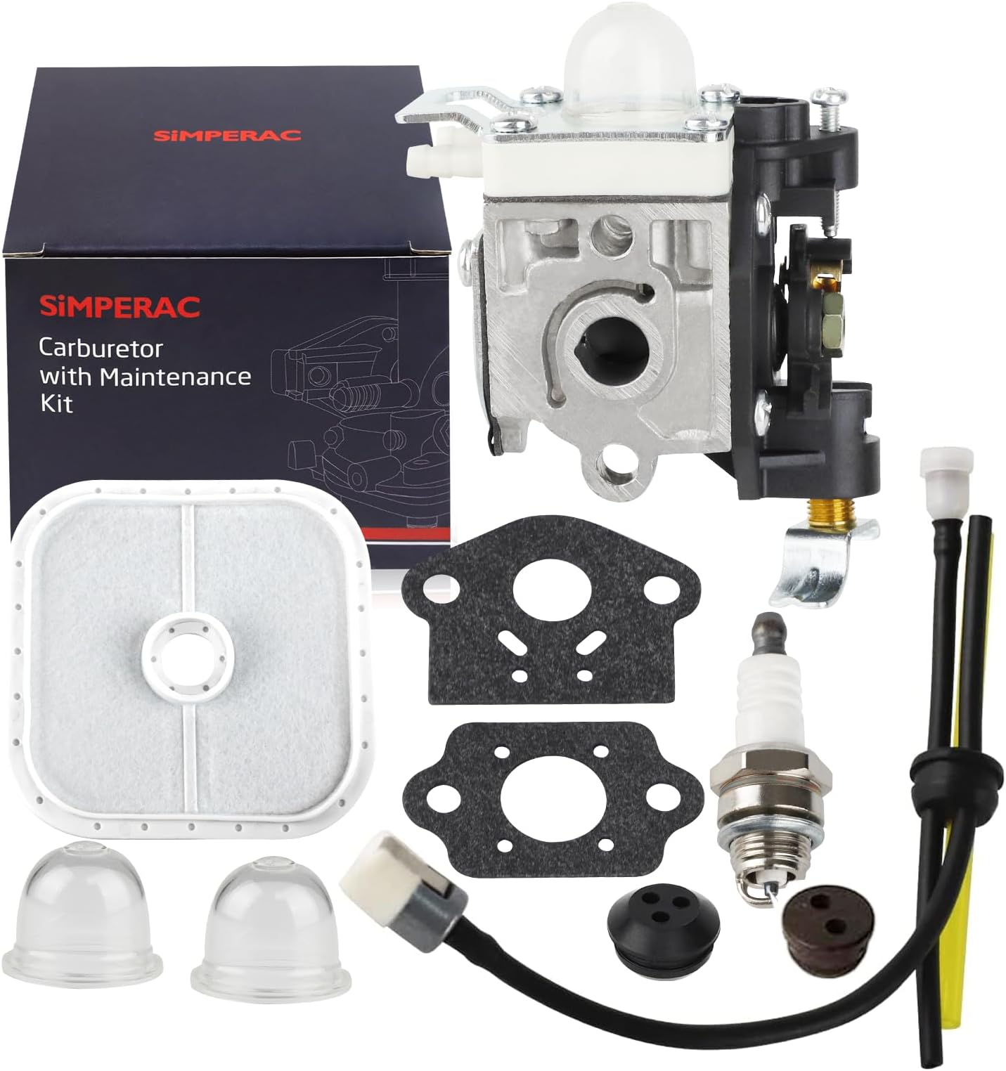 Carburatore ALL-CARB Per Soffiatore Echo PB-2100, Ricambio 12520020560, 12520020564, 1 Anno Garanzia