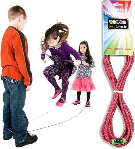 Just Jump It Cuerda de saltar china, confeti rojo