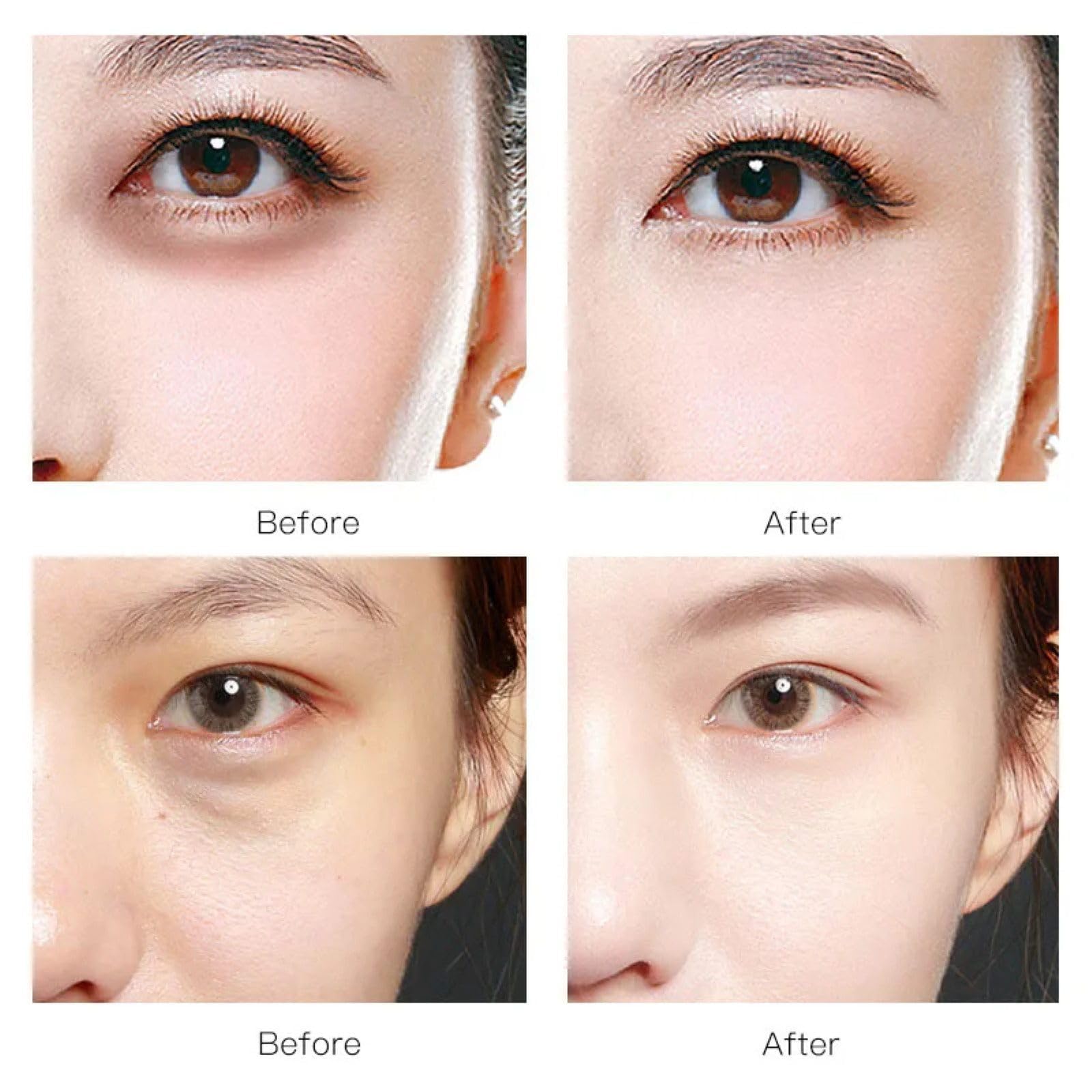 Montegoni® 24K Gold Under Eye Gel Patches (80 PCs) Collagen Eye Masks for Dark Circles Puffy Eyes & Wrinkles - Image 4