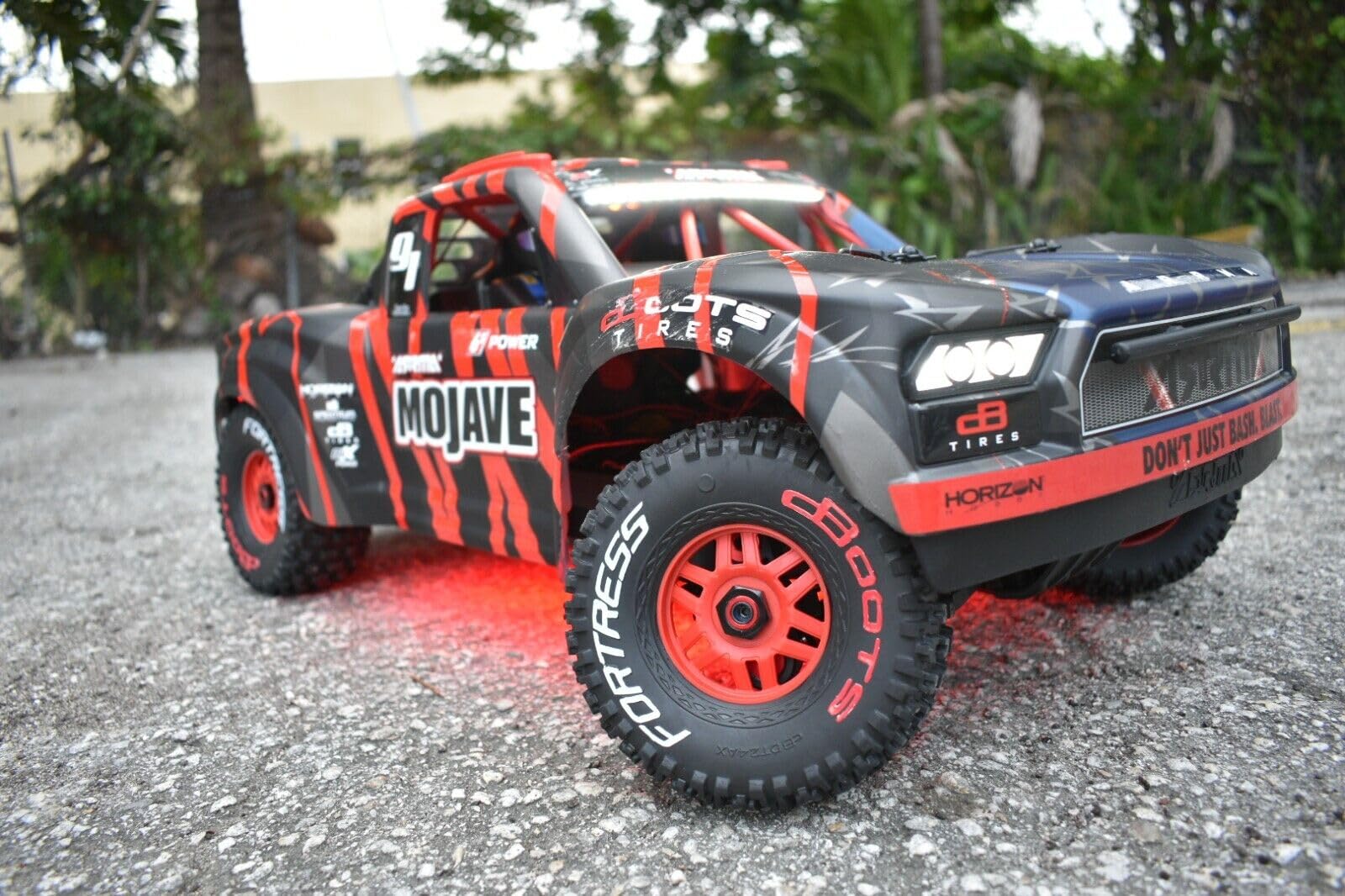 Light Bar for Arrma Mojave 6s Roof Style Plug & Play Easy to Mount Light Kit
