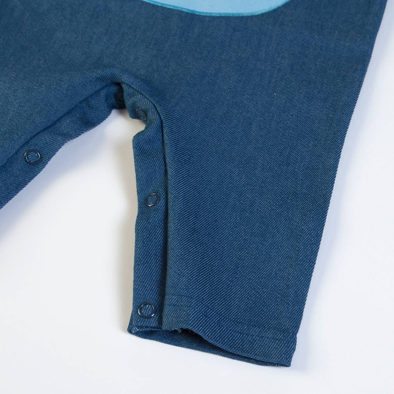 Conjunto de ropa de bebé de verano de 3 a 24 meses para niño, algodón, vaqueros, camiseta de media manga + mono pantalones de traje de traje a juego, turquesa, 9 mes