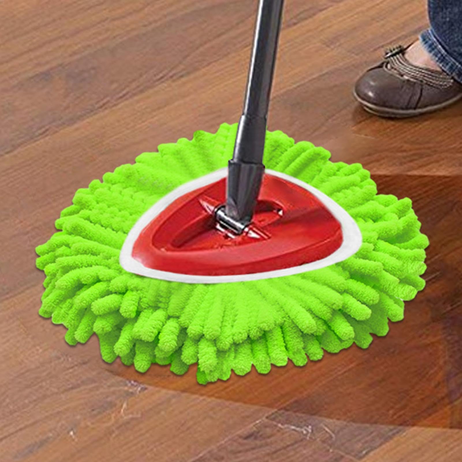 HV - Set di 3 Testine di Ricambio per Mop - Cotone e Poliestere