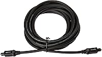 Vista 5 de Yaxa Basics - Cable de audio óptico digital Toslink, clasificado CL3, multicanal, para sistema de audio, barra de sonido, cine en casa, conectores