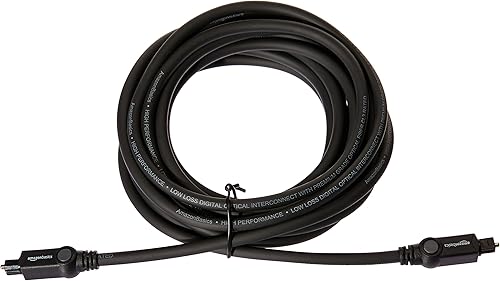 Vista 5 de Yaxa Basics Toslink - Cable de audio óptico digital, clasificación CL3, multicanal, para sistema de audio, barra de sonido, cine en casa