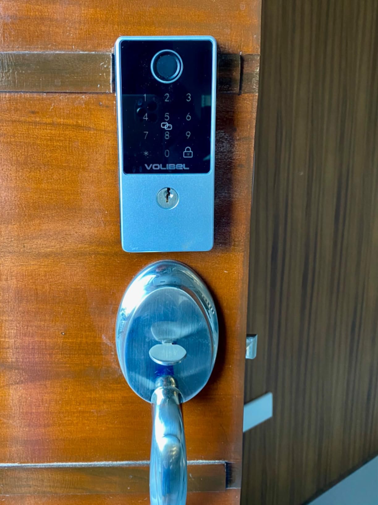 VOLIBeL Smart Lock, 7-in-1 Keyless Entry Door Lock with Fingerprint ...