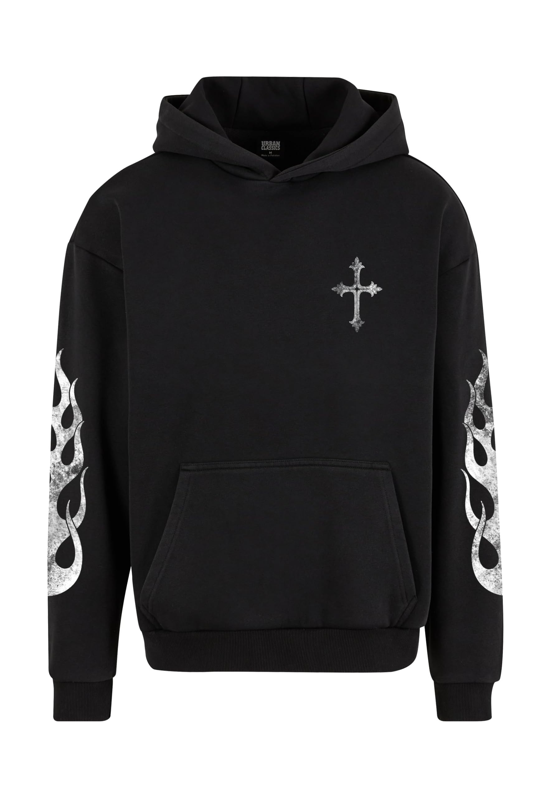 Mister Tee Bluza z kapturem Mężczyźni Mt4179-vintage Cross Loose Fit Hoody