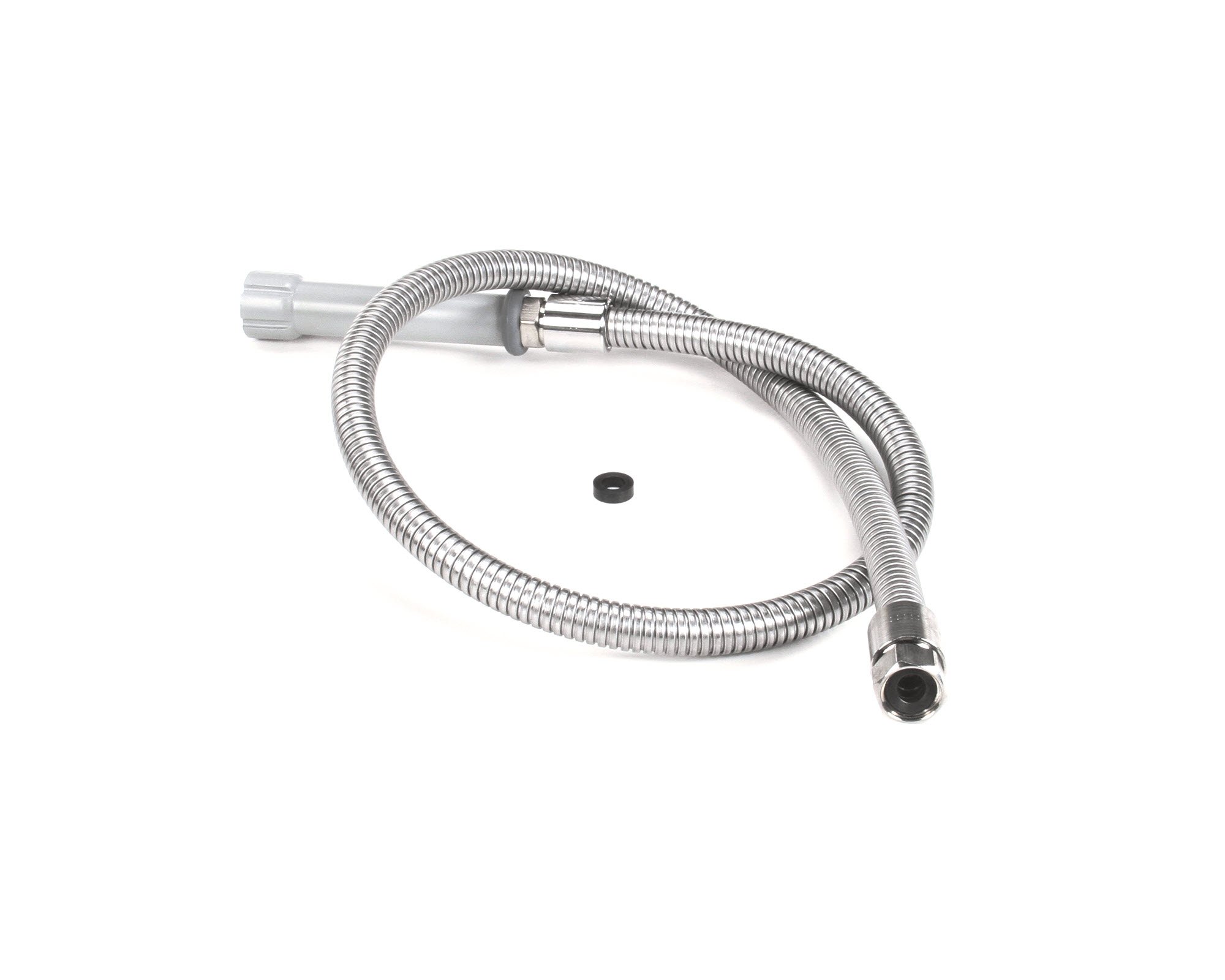 T&S Brass B-0050-H Manguera flexible de acero inoxidable de 50 pulgadas