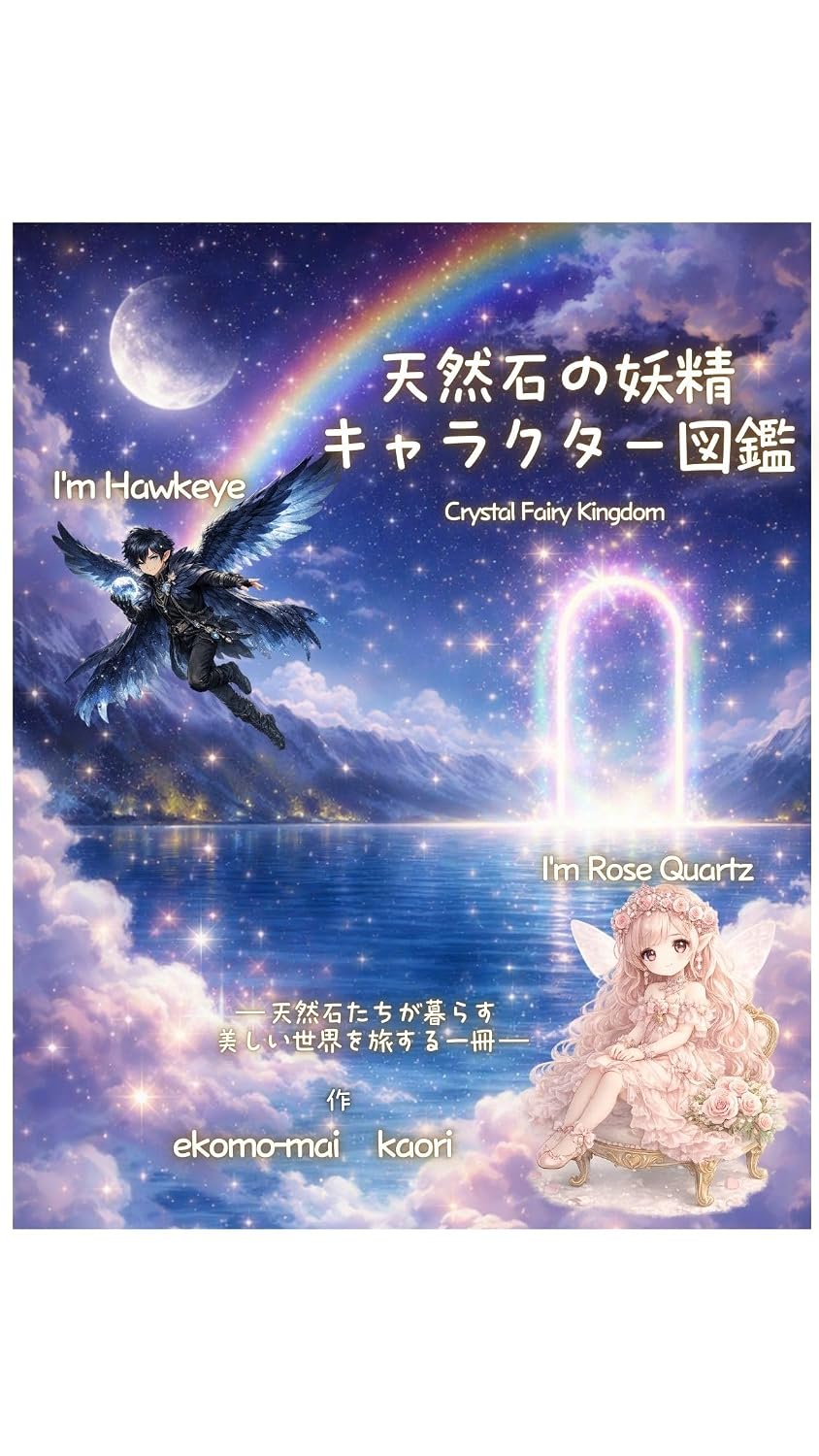 Tennenseki no Yousei Character Zukan: Tennenseki-tachi ga Kurasu Utsukushii Sekai o Tabi Suru Issatsu Crystal Fairy Kingdom (Japanese Edition)