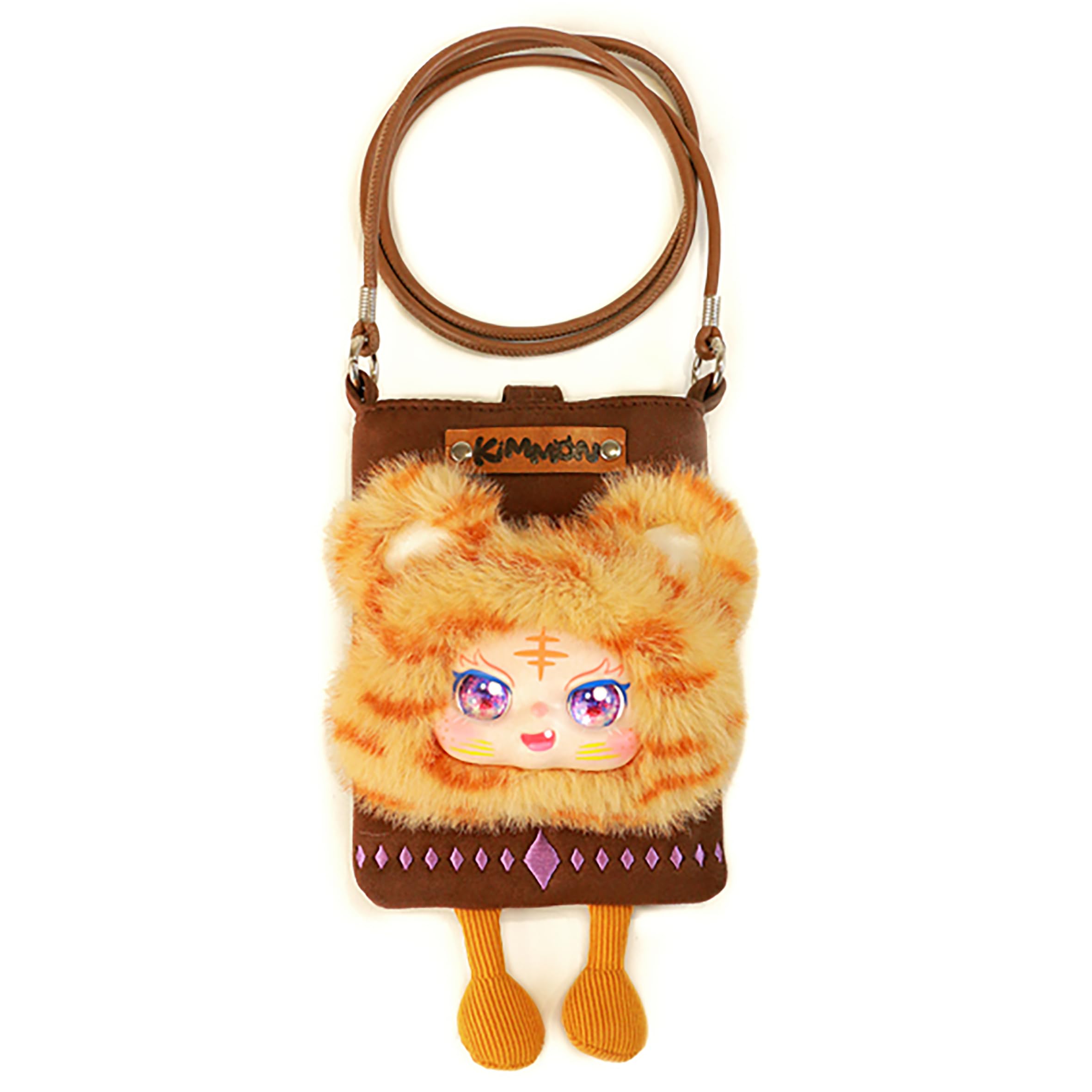 Kimmon- Travel Cute Cross-Body Bag, Mystery Anime Plush Accessories, Multicolor, 6.3 inches - Image 4