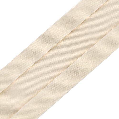 Miniatura 190 de Mandala Crafts Cinta al bies de un solo pliegue de 5/8 pulgadas para coser, acolchar, tuberías, dobladillo, manta y encuadernación de colcha, cinta