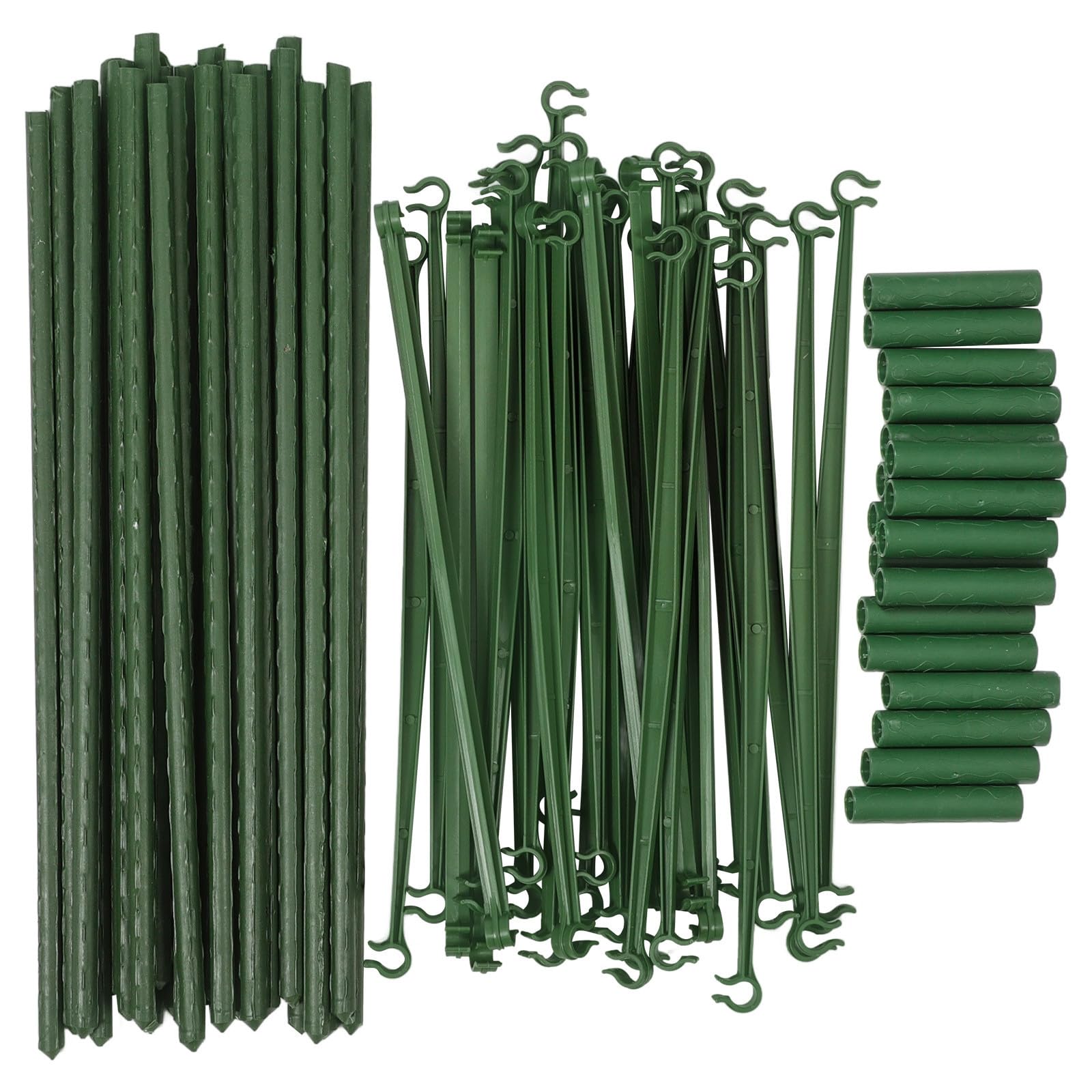 3 Set Sostegno per Pomodori e Piante Rampicanti da Giardino Verde