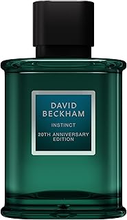 David Beckham Instinct Eau de Parfum for Men - 20th Anniversary Edition - With Bergamot