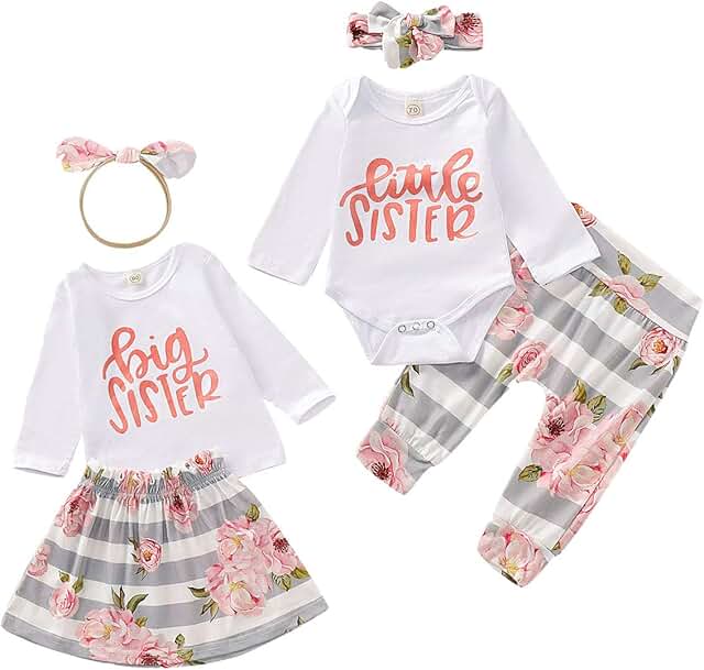 toddler and baby matching clothes