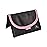 Running Buddy Magnetic Fanny Pack - Water-Resistant Belt Bag - Secure Magnetic Closure Waist Pack - Phone Belt Holder & Headphone Port - XL 6.8 x 4 in, Black/Pink