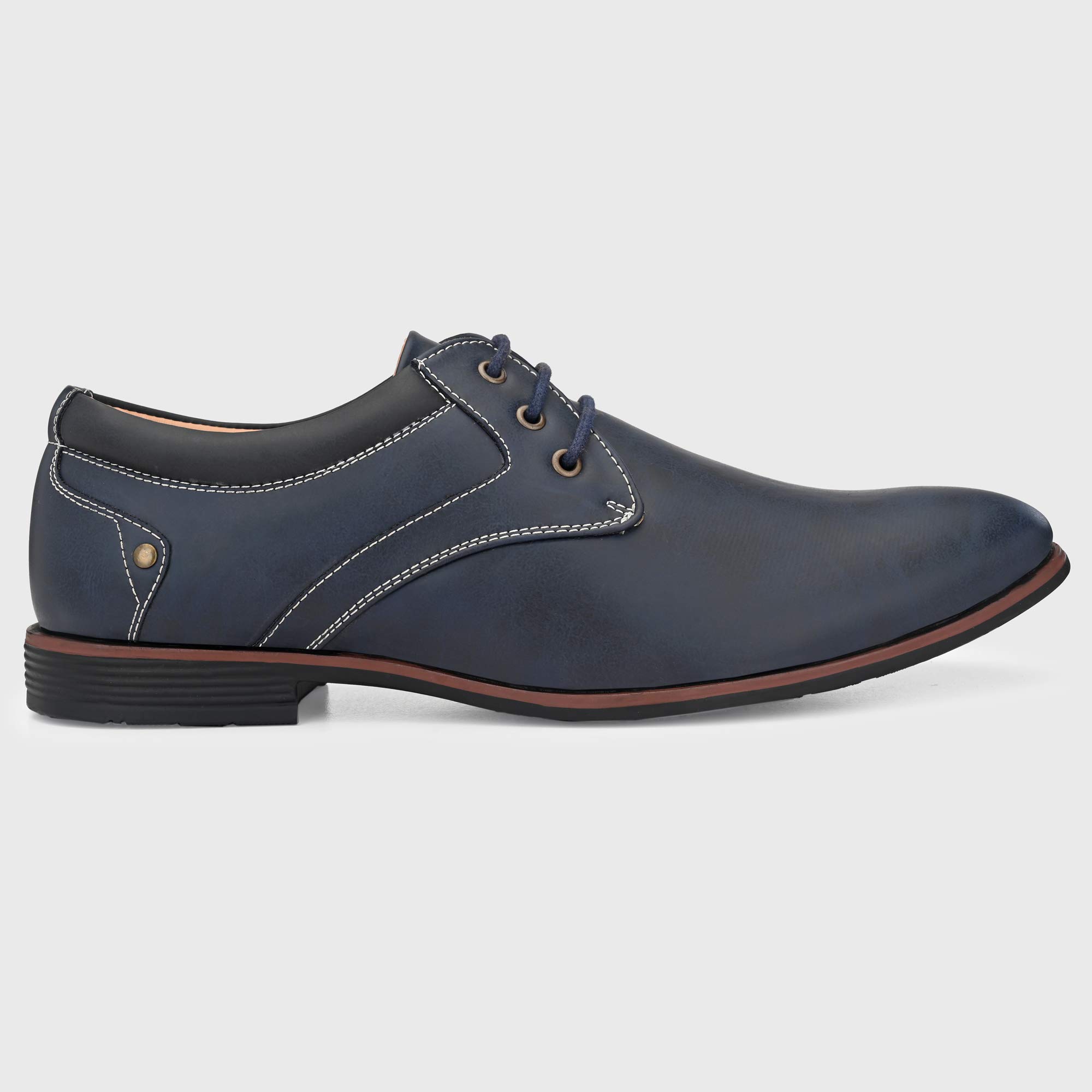 Centrino Men's 7956 Navy Formal Shoes_9 UK (7956-06) 2