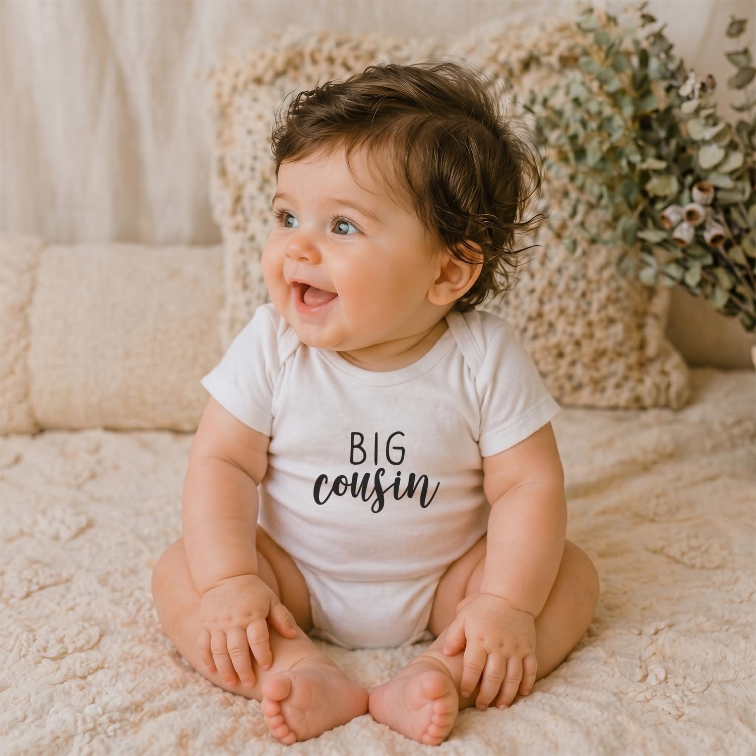 Printique Organic Cotton Baby Onesie - Infant Bodysuit, Soft Breathable Newborn Outfit, Unisex Baby Clothes, Snap Closure