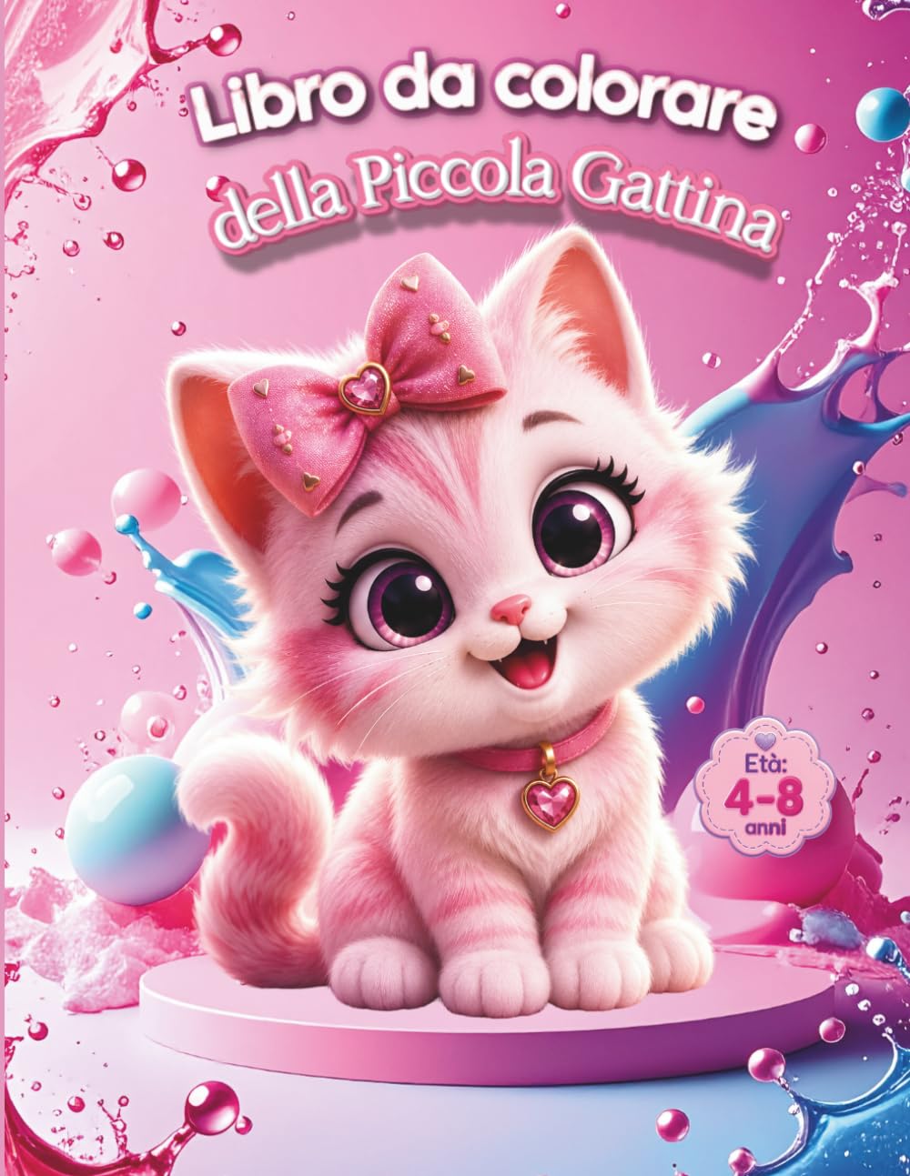 Libro da Colorare: della Piccola Gattina