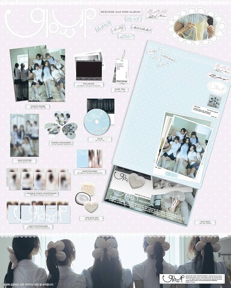 rescene Glow Up サイン入りアルバム RESCENE - Glow Up [2nd Mini Album] - K PLACE