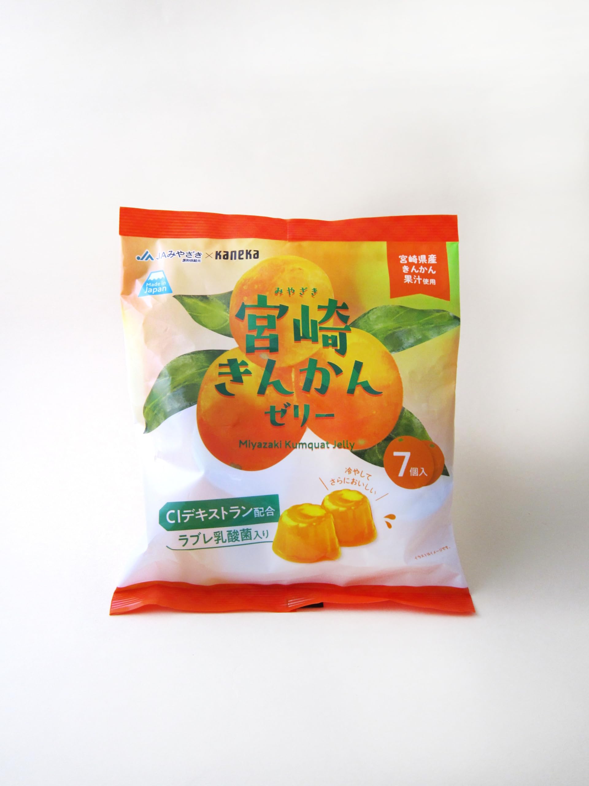 Amazon.co.jp: KANEKA 宮崎きんかんゼリー 22g×7個×5袋 : 食品・飲料・お酒