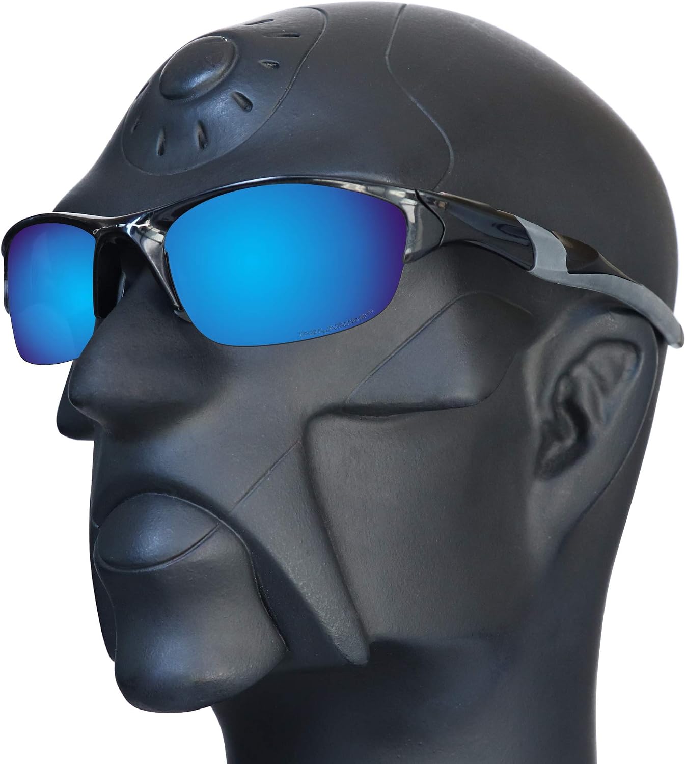 Ensky Replacement Lenses for Oakley Half Jacket 2.0 OO9144 62mm Sunglasses - Intense Blue