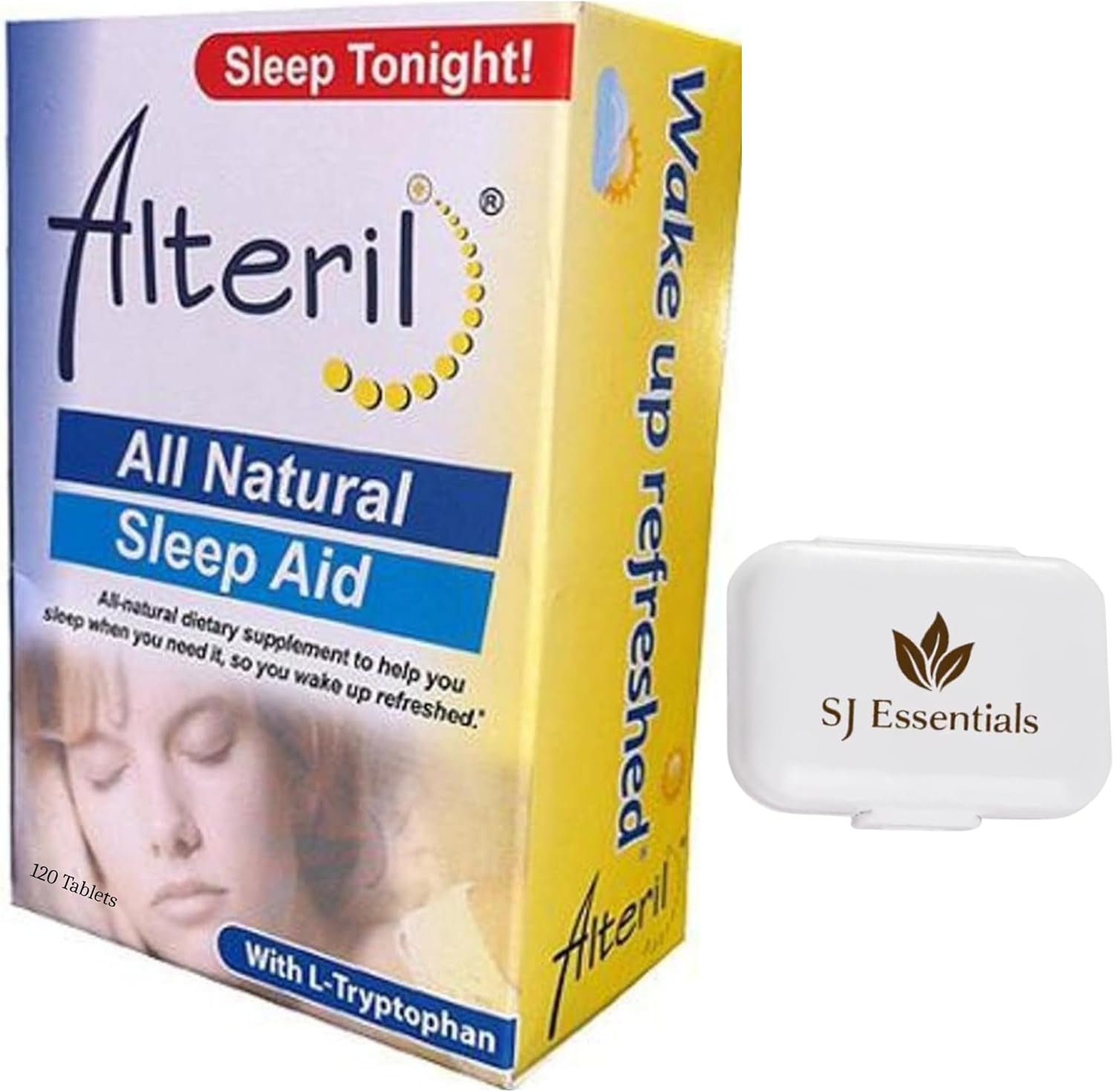 Alteril Sleep Aid - 120 Count Medicine Organiser Box