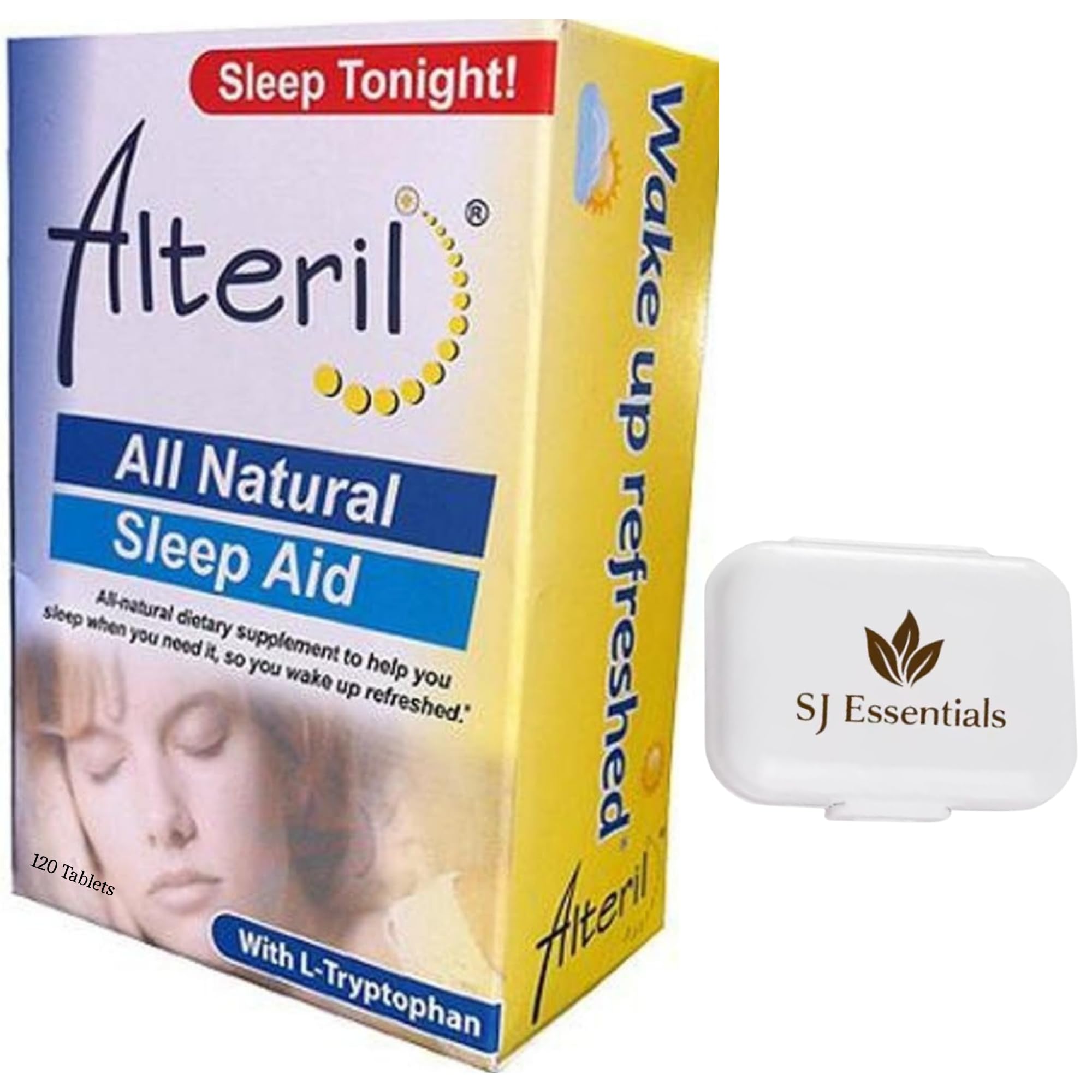Amazon.com: SJ essentials Alteril Sleep Aid - 120 Count Medicine