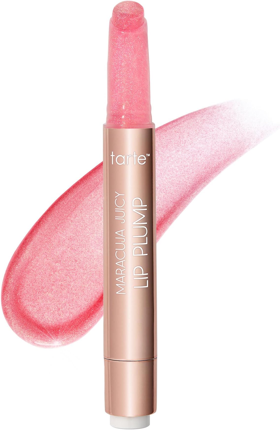maracuja juicy shimmer glass lip plump – Hydrating & Volumizing Lip Gloss Balm with Hyaluronic Acid & Vitamin E, Plumps & Moisturizes, Vegan & Cruelty-Free
