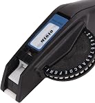 3D Embossing Label Maker, Manual Typewriter Clear Number Letter Printing Portable Handheld Label Making Embosser for Scrapbooking DIY Organizer Clear Tape