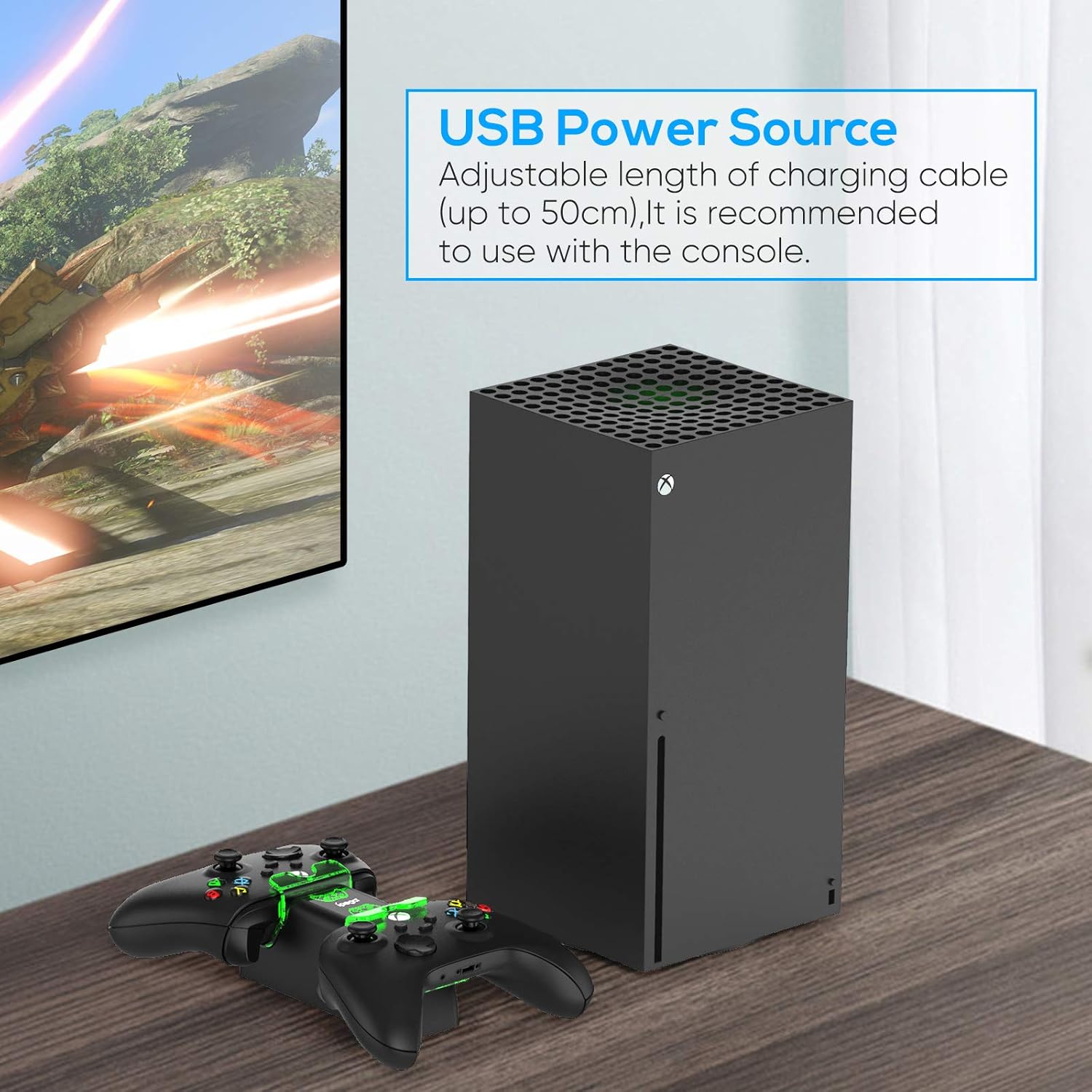 Frее Shірріng Ovеr $50 FYOUNG Dual Controller Charger Station Replacement for Xbox Series X/S, Charging Dock with 2 x 1400mAh Rechargeable Battery Pack and LED Indicator for Xbox Series X/S Blасk Frіdау - 50% оƒƒ FYOUNG Dual Controller Charger Station Replacement for Xbox Series X/S, Charging Dock with 2 x 1400mAh Rechargeable Battery Pack and LED Indicator for Xbox Series X/S