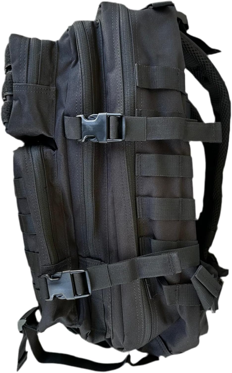 40L Tactical Backpack – 900D/1000D Molle Assault Pack, 3-Day Survival, Hiking, Camping, Travel Gear (BLACKOUT STEALTH)