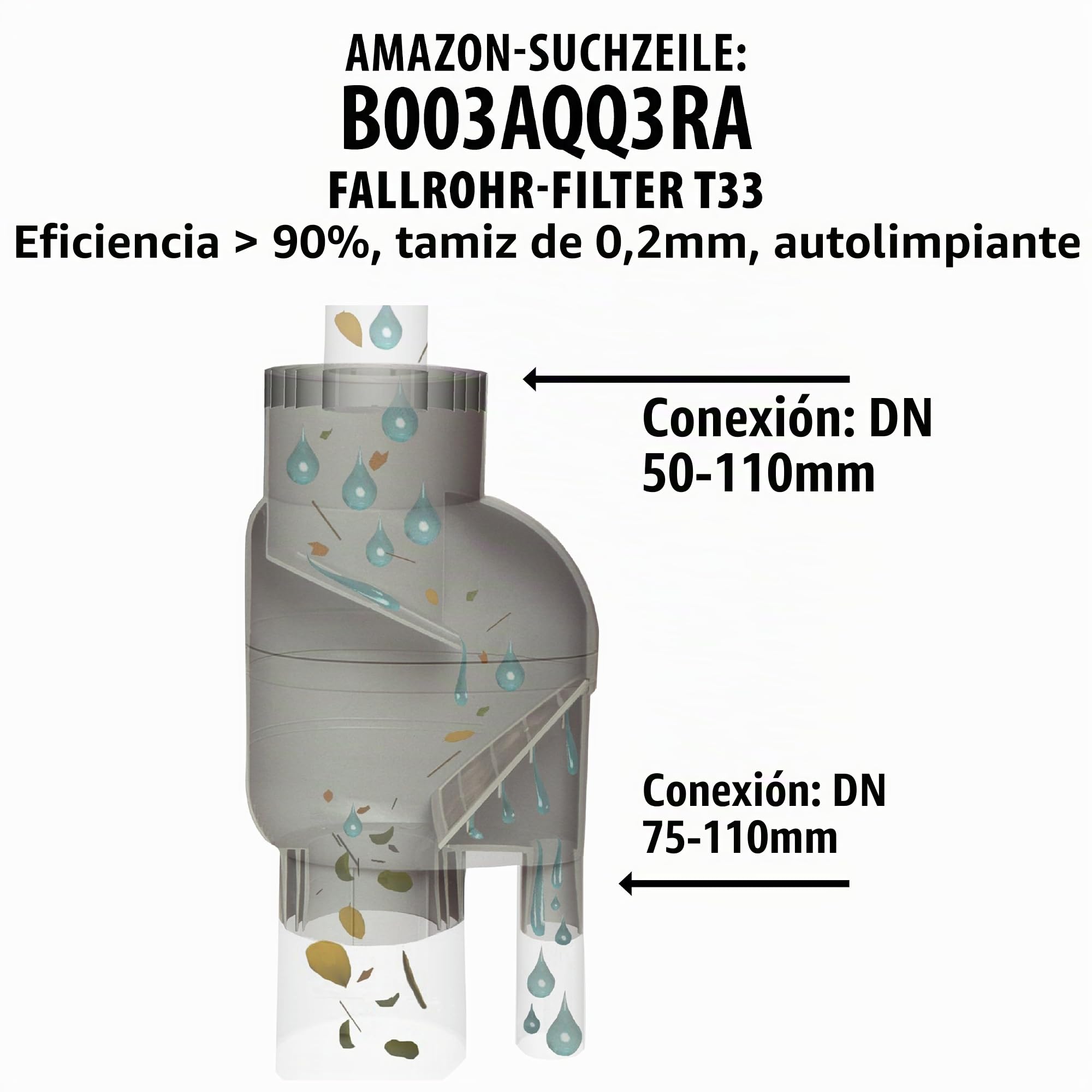 50l BARRIL DE LLUVIA - BARRIL DE AGUA DE LLUVIA - TONEL de AGUA - DEPÓSITO de AGUA de LLUVIA - CONTENEDOR de AGUA - TANQUE de AGUA