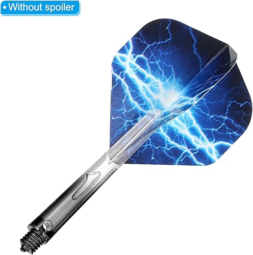 Miniatura 4 de PATIKIL Ejes plásticos del dardo, accesorios del dardo del reemplazo de los tallos medios del dardo del hilo