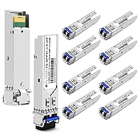 Vista 71 de Módulo transceptor de cobre 1000BASE-T SFP RJ45 compatible con Cisco GLC-T SFP-GE-T el 328.1 ft Cat5e/6