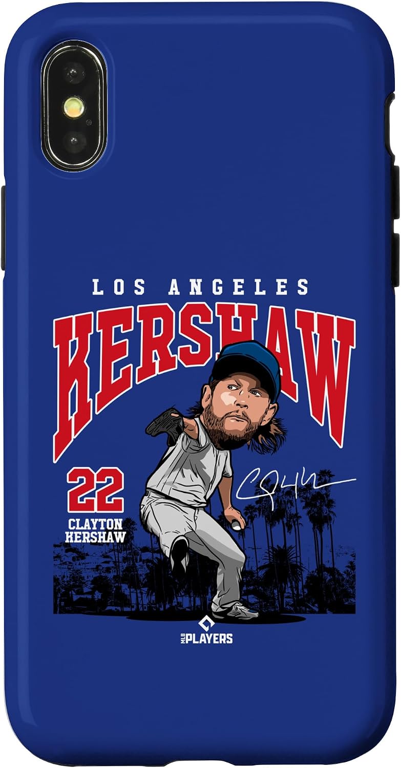 Clayton Kershaw | Los Angeles MLB Player League | MLBKER4042 Case for iPhone 17 Pro