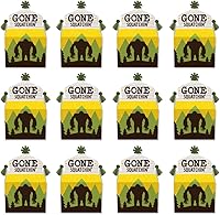 Vista 7 de Big Dot of Happiness Sasquatch Crossing - Caja de regalo para fiesta de Bigfoot o fiesta de cumpleaños, cajas de golosinas - Juego de 12