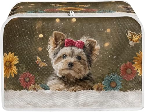 Miniatura 57 de Funda para horno con estampado de galaxia, protector de máquina de pan de cocina, cubierta para tostadora de 2 rebanadas de gato lunar para el Gato