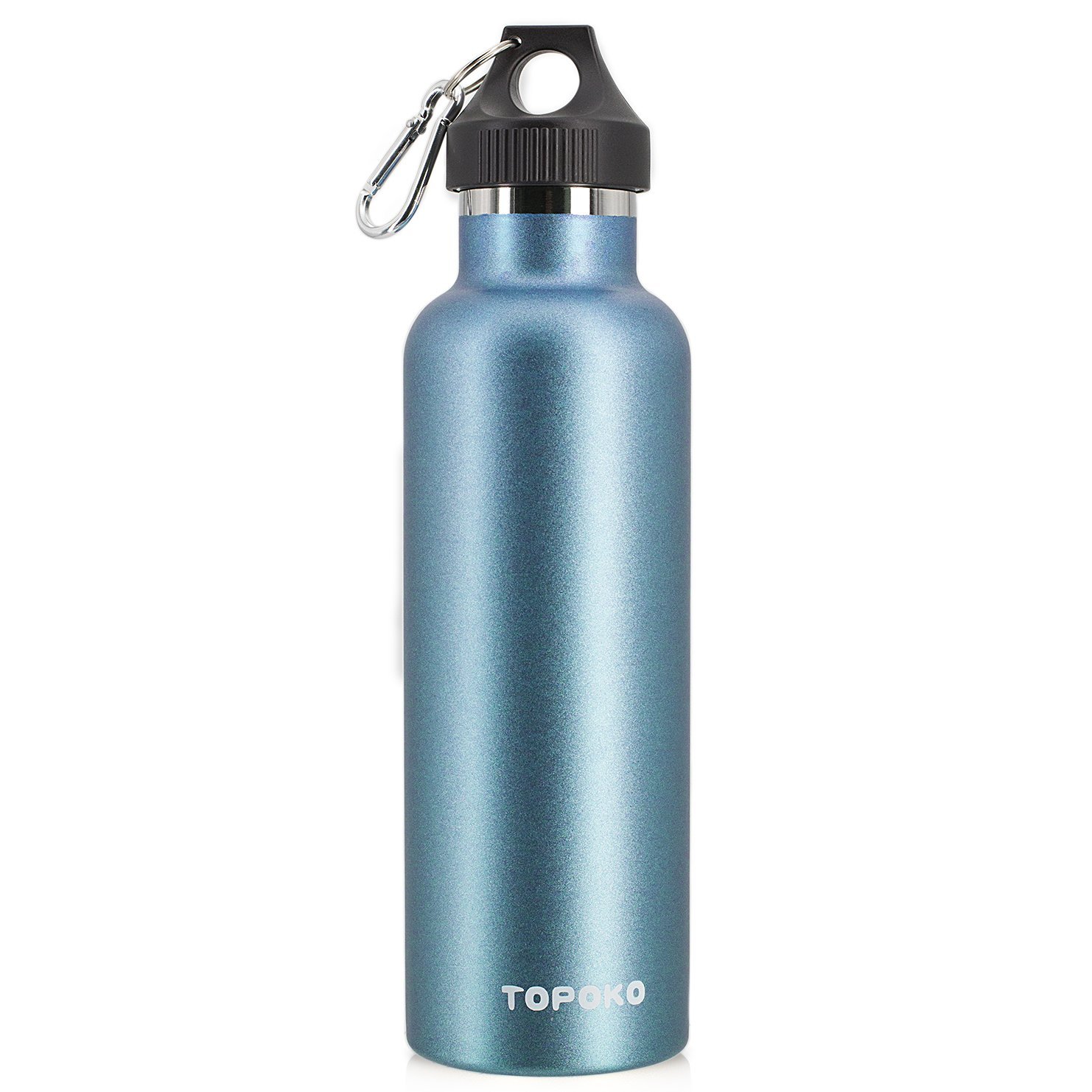 25 Oz Hydro Stainless Steel Flask Vacuum Water Bottle Non-Rusty Double Wall Insulated Thermos, Sports Hike Travel, Leak Proof Bottle, BPA Free, Sport lid-Blue