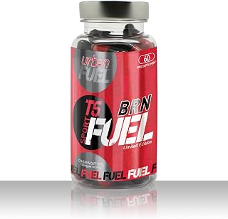 Urban Fuel T5 BRN Food Supplement with Added Caffeine, L-Tyrosene, Green Coffee, Chromium, Iodine, Black Pepper & Green Tea - 60 Capsules
