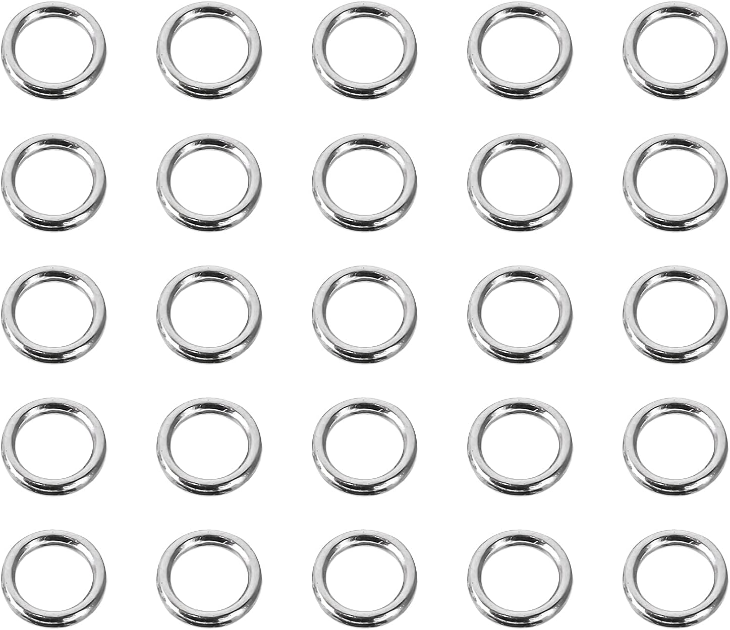 SUNNYCLUE 1 Box 1100Pcs Open Jump Rings Stainless Steel O - Foto 7