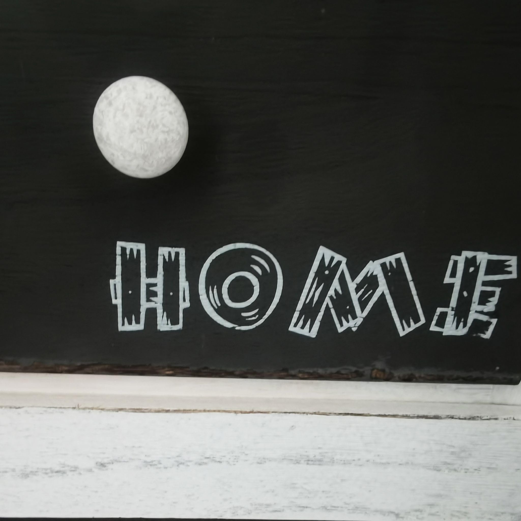 milani home - mobiletto in legno con 3 cassetti, grigio chiaro, stile shabby chic, 29 x 25 x 56 cm