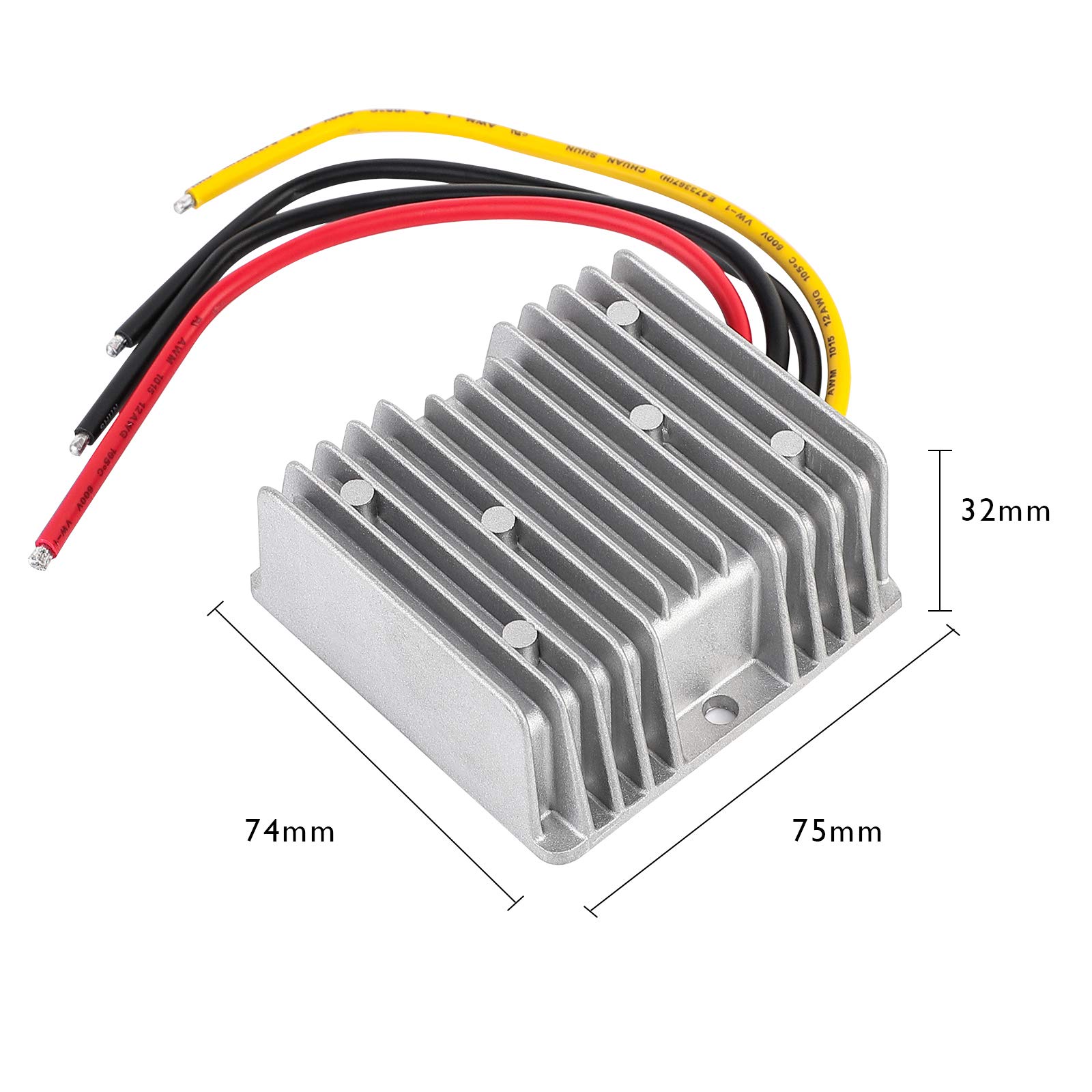 Dc dc Buck regolatore di tensione 36 Volt da 48 Volt a 24 Volt di uscita convertitori Step Down 36 v 48 v a 24 v modulo trasformatore di potenza per auto