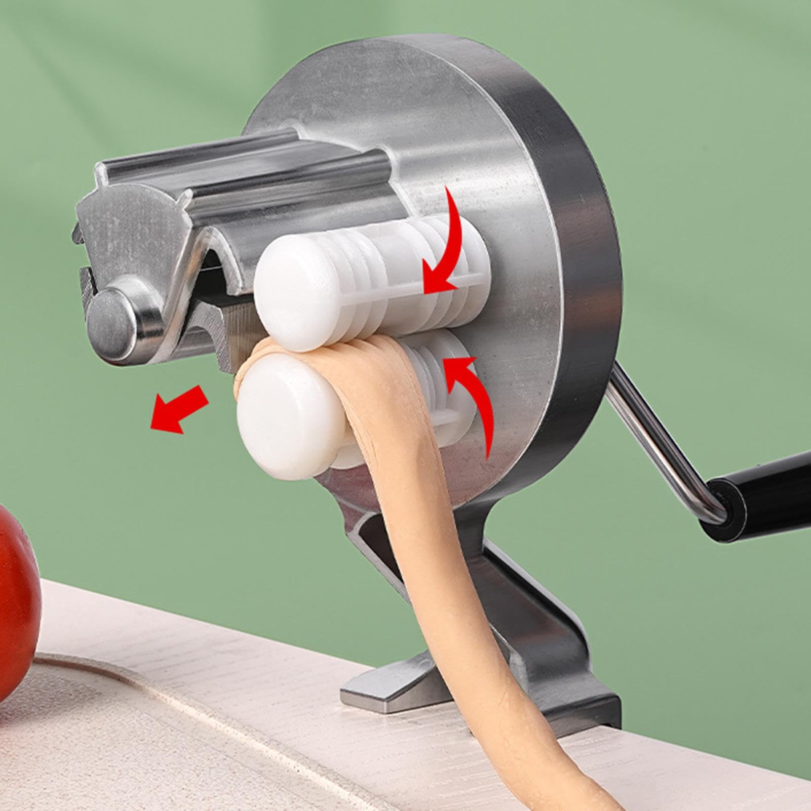 Manual Cavatelli Maker Machine - Portable Manual Pasta Maker, Ergonomic Hand Design Noodles Pressing Machine | Revolutionary Design Aluminum Alloy Macaroni Maker, Cavatelli Maker Tool Set