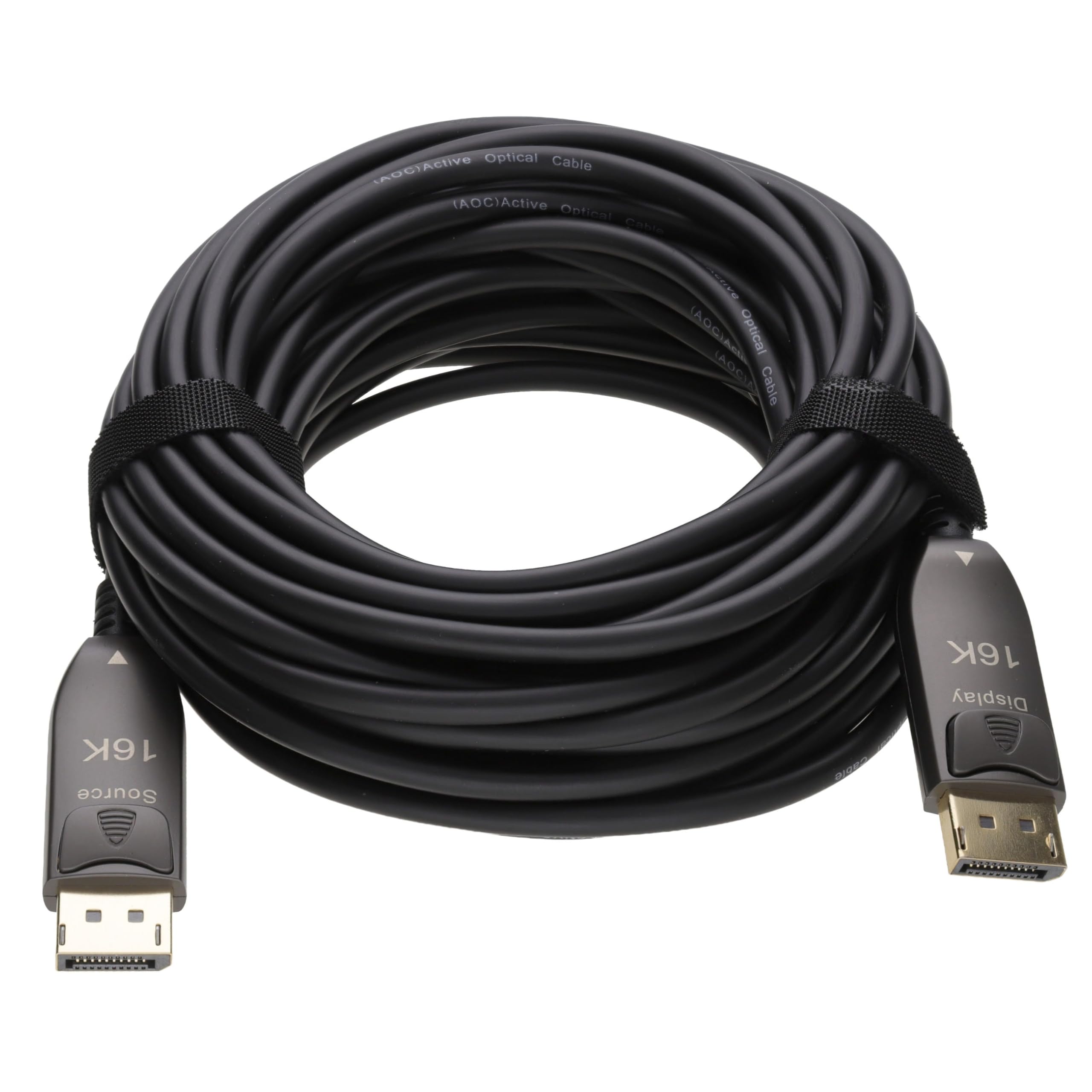 kenable Câble Optique Actif DisplayPort 2.0 AOC HDR 64Gbps 16K 60Hz 8K 60Hz 4K 144Hz 10 m [10 mètres/10m]