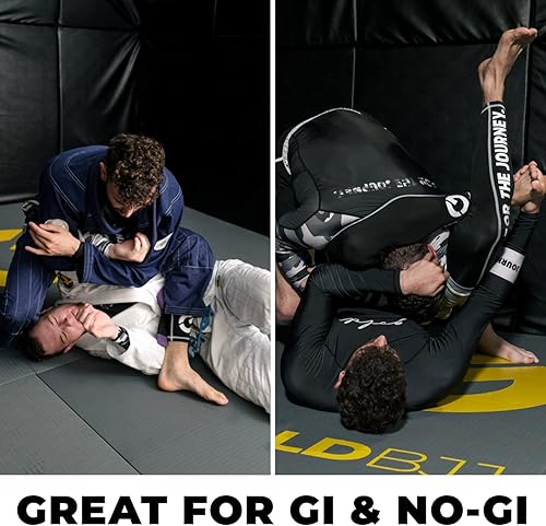 Miniatura 5 de Gold BJJ Jiu Jitsu Spats - Capa base para Gi y No-Gi Grappling - Pantalones de artes marciales
