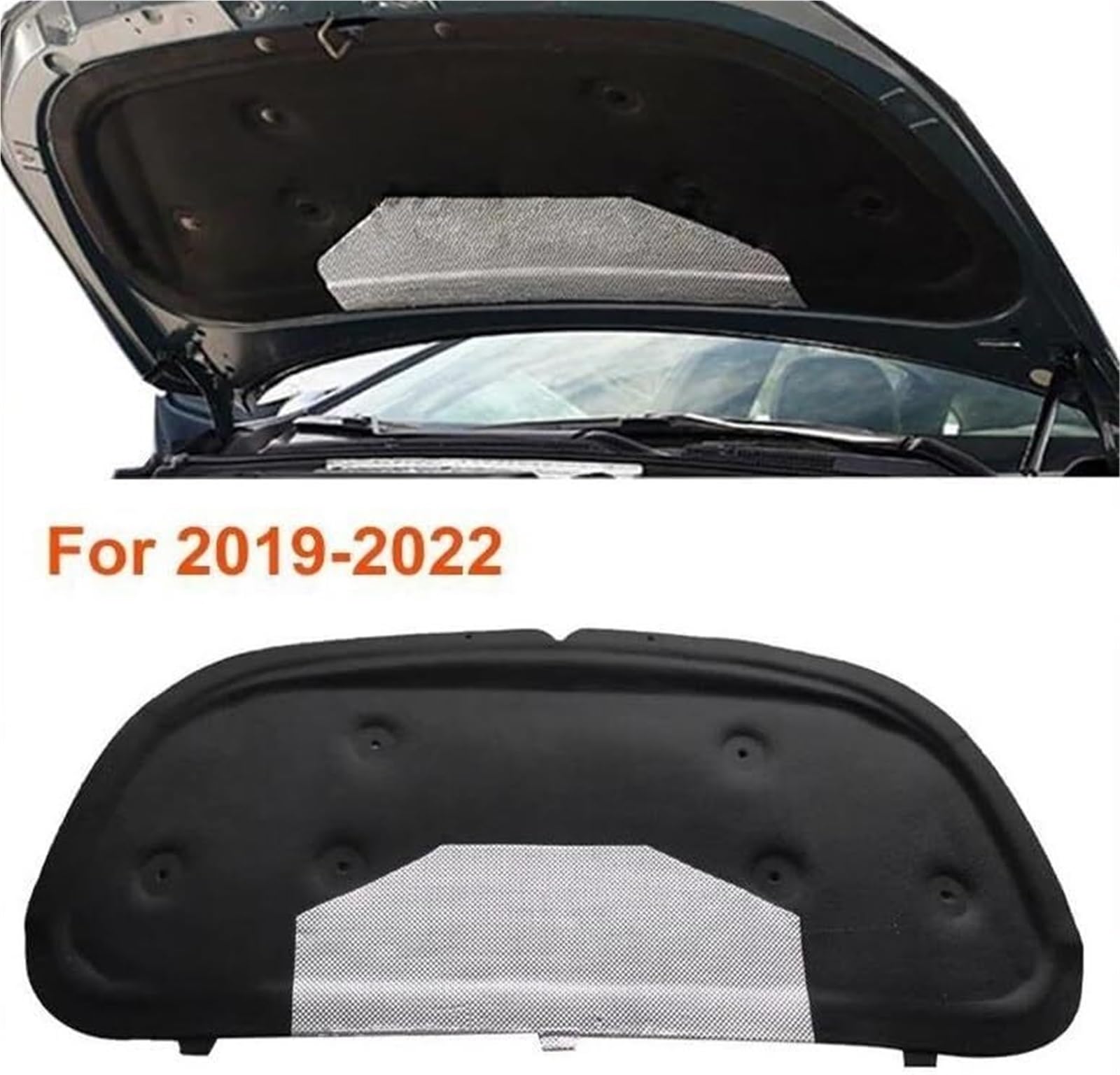 isolamento acustico per auto Tappetino isolante in cotone per auto per Chevrolet per Malibu insonorizzante e termico