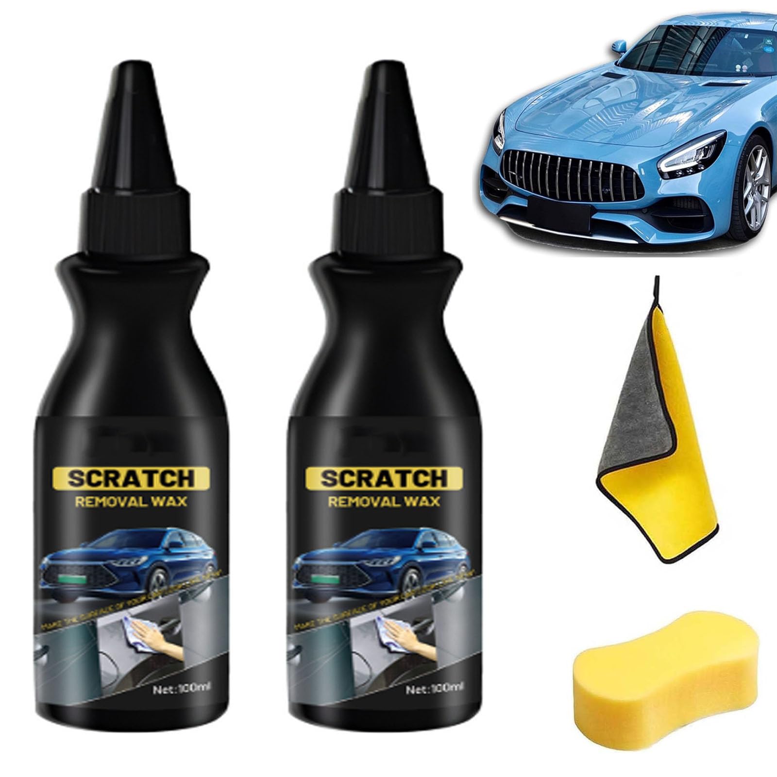 1/2/3 Pièces Vernis à Froid Pour Voiture, Oryshine Vernis à Froid Carrosserie, Efface Rayure Voiture Profonde, Protection Semblable à La Cire Pour La Peinture Des Voitures (*1