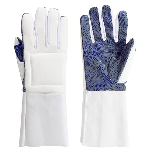 LEONARK Padded Fencing Gloves for Foil Epee and Saber -