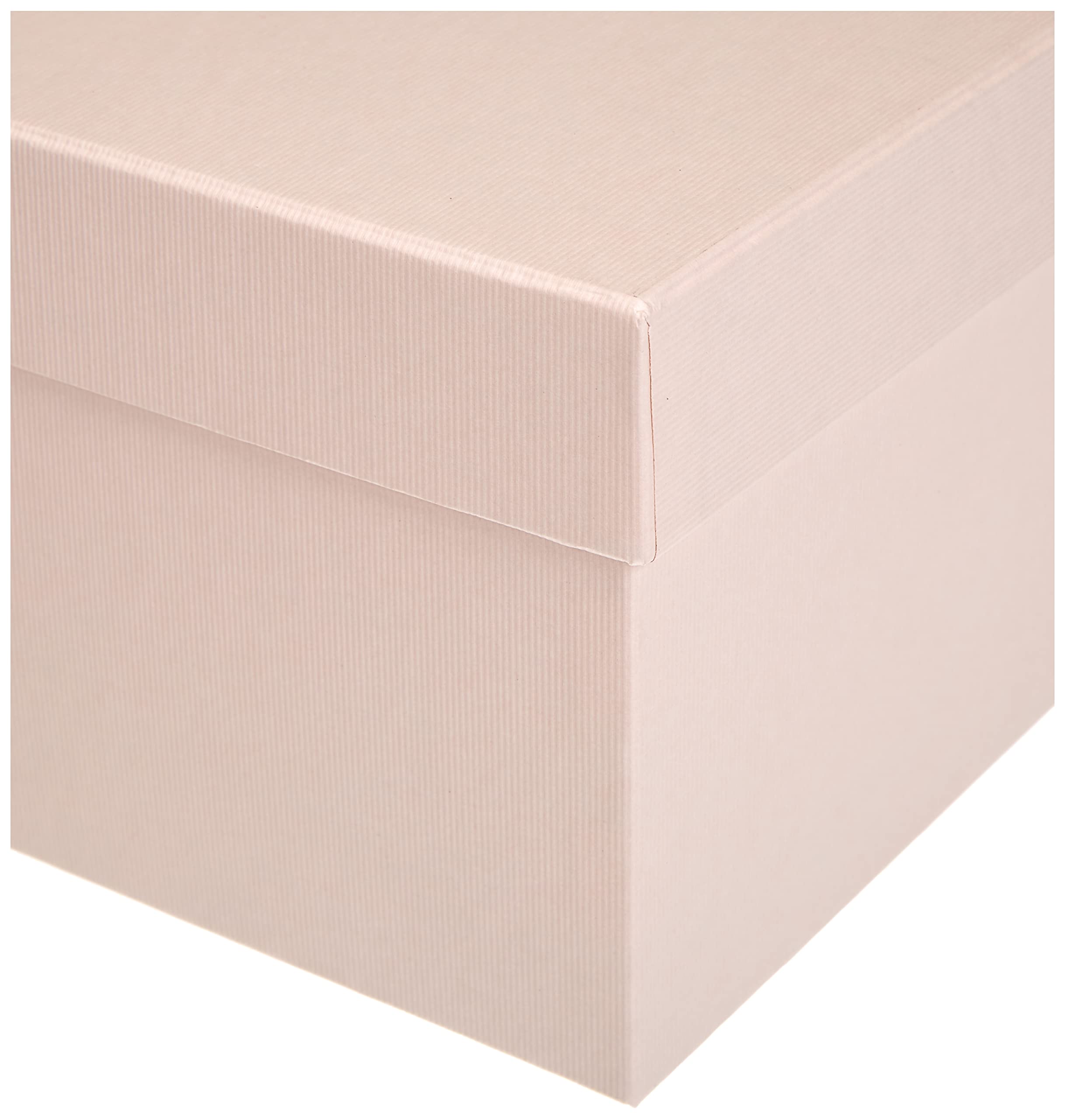 Rössler 13491453580 - Scatole di cartone S.O.H.O. Boxline da 2 pezzi, rettangolari, colore: Powder